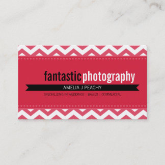 Visita TARJETA DE NEGOCIO BOLD :: simple chevron moderno 