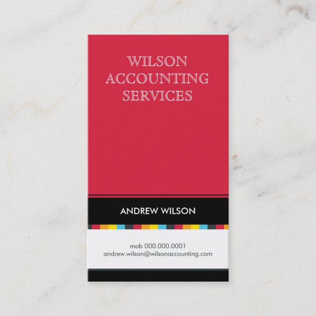 Visita TARJETA DE NEGOCIO :: corrector 2P (Anverso)