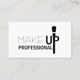 VISITA TARJETA DE NEGOCIO DE ARTISTAS DE MAKEUP