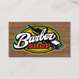 Visita Tarjeta de Negocio de Barbería
