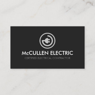 Visita Tarjeta de Negocio de Contratista Eléctrico