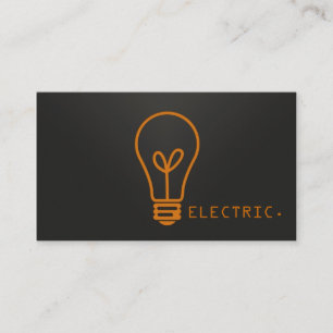 Visita Tarjeta de Negocio de Electricidad Eléctrica