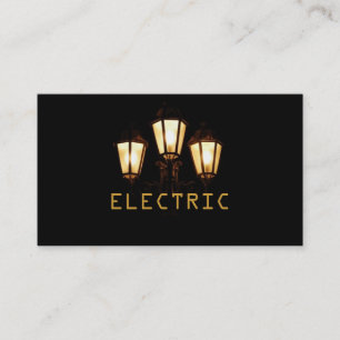 Visita Tarjeta de Negocio de Electricidad Eléctrica