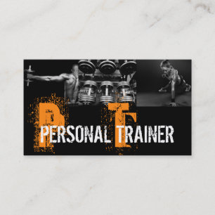 Visita Tarjeta de Negocio de Entrenador Personal de Gimna