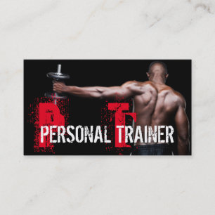 Visita Tarjeta de Negocio de Entrenador Personal de Gimna