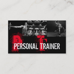 Visita Tarjeta de Negocio de Entrenador Personal de Gimna
