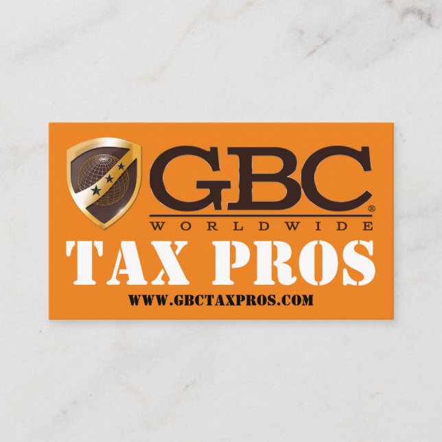 VISITA TARJETA DE NEGOCIO DE GBC + ENVIAR A UN AMIGO (Anverso)