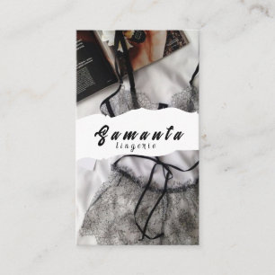 Visita Tarjeta de Negocio de Lencería