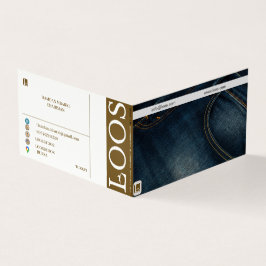 VISITA TARJETA DE NEGOCIO DE LOOS FOLDEADA