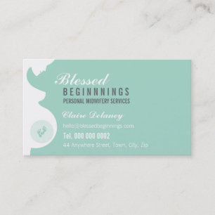 Visita TARJETA DE NEGOCIO DE MEDIANOWIFE :: pies de bebé 