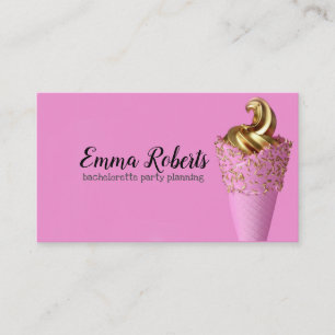 Visita Tarjeta de Negocio de Planificación de Despedida d