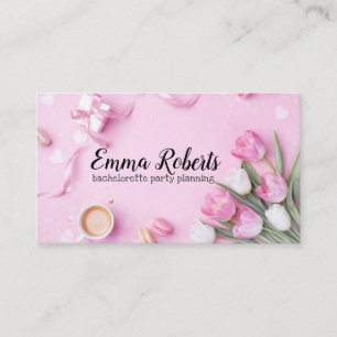 Visita Tarjeta de Negocio de Planificación de Despedida d