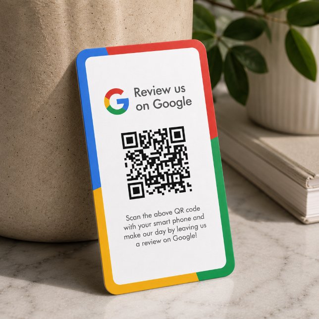 Visita Tarjeta de negocio de reseñas de Google | Código Q (Gain Google reviews & grow your business with these editable rating request enclosure cards.)