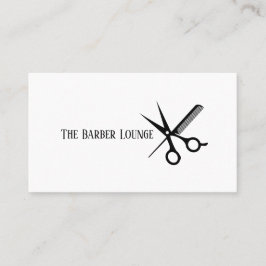Visita Tarjeta de Negocio de Salón de Barbería