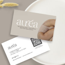 Tarjeta de Negocio de Servicio de Belleza