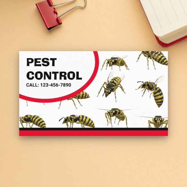 Visita Tarjeta de Negocio de Servicio de Control de Plaga (Subido por el creador)