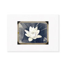 TARJETA DE NEGOCIO DE VINTAGE LOTUS PHOTOGRAPH