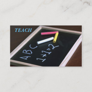 VISITA TARJETA DE NEGOCIO DEL PROFESOR