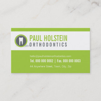 Visita TARJETA DE NEGOCIO DENTISTA :: logotipo dental mod