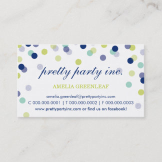 Visita TARJETA DE NEGOCIO :: elegante cal de menta de la 