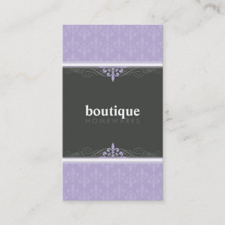 Visita TARJETA DE NEGOCIO elegante fleur de lis