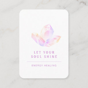 Visita Tarjeta de Negocio Espiritual Energie Heiler Reiki