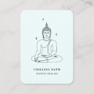 Visita Tarjeta de Negocio Espiritual Energie Heiler Reiki