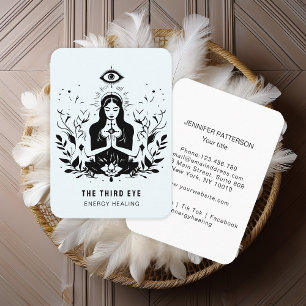 Visita Tarjeta de Negocio Espiritual Energie Heiler Reiki