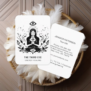 Visita Tarjeta de Negocio Espiritual Energie Heiler Reiki