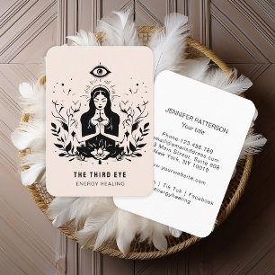 Visita Tarjeta de Negocio Espiritual Energie Heiler Reiki