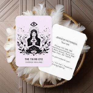 Visita Tarjeta de Negocio Espiritual Energie Heiler Reiki