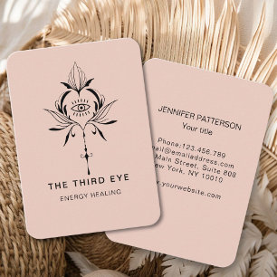 Visita Tarjeta de Negocio Espiritual Energie Heiler Reiki