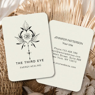 Visita Tarjeta de Negocio Espiritual Energie Heiler Reiki
