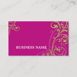 Visita TARJETA DE NEGOCIO Fabulosa y elegante lima rosa