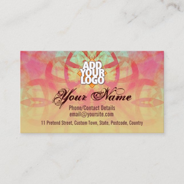 Visita TARJETA DE NEGOCIO Fraktaliruz (Anverso)