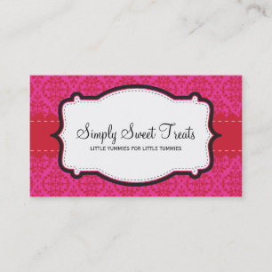 Visita TARJETA DE NEGOCIO :: funky damask 5L