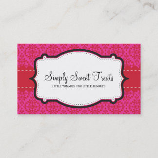 Visita TARJETA DE NEGOCIO :: funky damask 5L
