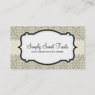Visita TARJETA DE NEGOCIO :: funky damask 9L