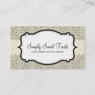 Visita TARJETA DE NEGOCIO :: funky damask 9L