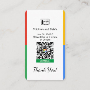 Visita Tarjeta De Negocio Google Review Para Pequeñas Emp