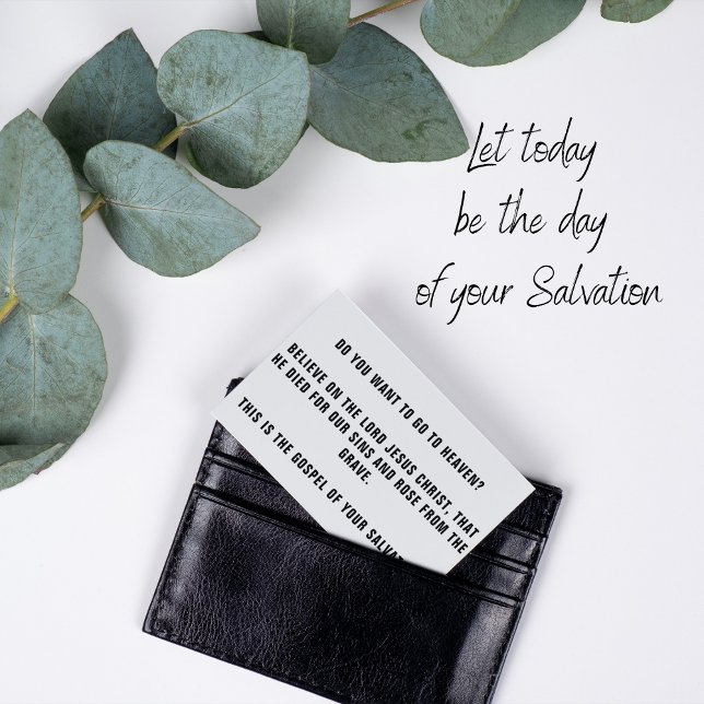 VISITA TARJETA DE NEGOCIO GOSPEL TRACTS (Subido por el creador)