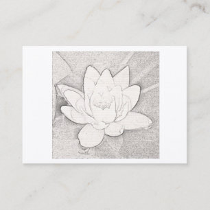VISITA TARJETA DE NEGOCIO GRAPHITE LOTUS DISEÑE