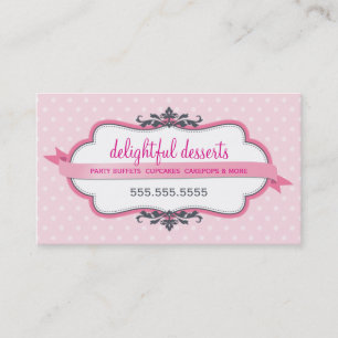Visita TARJETA DE NEGOCIO lindo bebé rosa pastel elegante