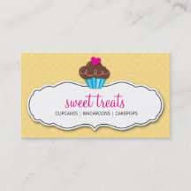 TARJETA DE NEGOCIO lindo pastel atrevido mantequil