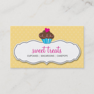 Visita TARJETA DE NEGOCIO lindo pastel atrevido mantequil