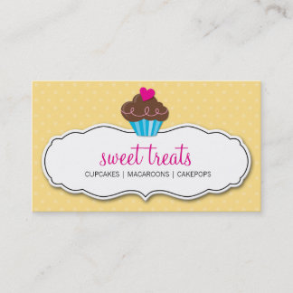 Visita TARJETA DE NEGOCIO lindo pastel atrevido mantequil