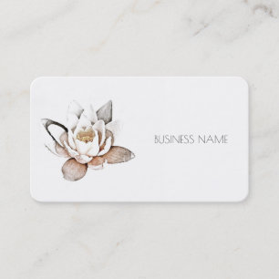 VISITA TARJETA DE NEGOCIO "LOTUS BLANCO"
