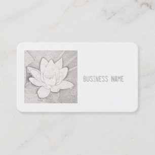 VISITA TARJETA DE NEGOCIO "LOTUS BLANCO"
