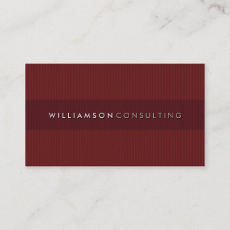 Visita TARJETA DE NEGOCIO MASCULINA :: simple pinstripe 3