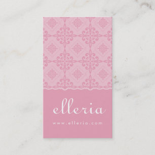 Visita TARJETA DE NEGOCIO :: P11 con estampado ornamental
